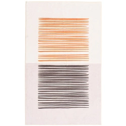 NOVO Strado modern carpet for living room delicate beige velvet pattern Sand Lines 160x200 cm
