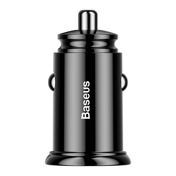 Baseus Circular inteligentná nabíjačka automobilová 2x USB QC3.0 Quick Charge 3.0 Scp Afc 30W
