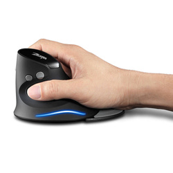 Vertikálna ergonomická bezdrôtová počítačová myš Zelotes F17 2400DPI