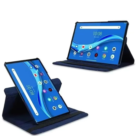 Puzdro otočné na Xiaomi Pad 7 / Pad 7 Pro 11.2 uzatvárateľné / Xiaomi Pad 7 Pro, tmavomodré - ochranné so stojanom