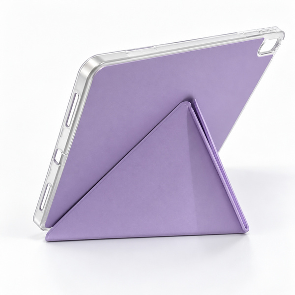 Etui Origami do Apple iPad Air 11 M4 M3 M2 2026/ 25/ 24 gen 8/7/6 z klapką - fioletowe