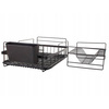 Two-level dish drainer with tray