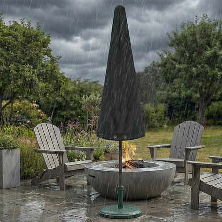 Pokrowiec ochronny na parasol ogrodowy wodoodporny osłona futerał  +torba