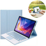 Puzdro s klávesnicou Bluetooth na Redmi Pad 2 11 2025, modré - ochranné so stojanom