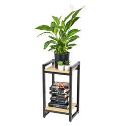 Stojan na kvety Vertico stojaci kovový stojan na kvety rastliny loft 65x35x30cm