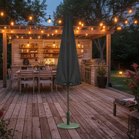 Pokrowiec ochronny na parasol ogrodowy wodoodporny osłona futerał  +torba