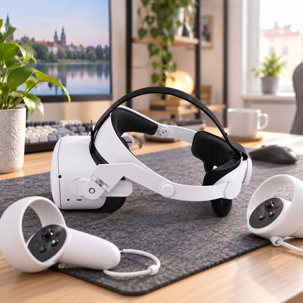 Nastaviteľná páska remienok na okuliarov Oculus Quest 1 / 2 Gomrvr - na smartfón