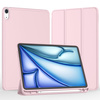 Puzdro Smart Pencil na iPad Air 11 M3 2025 Gen. 7 / M2 2024 Gen. 6, ružové - ochranné so stojanom