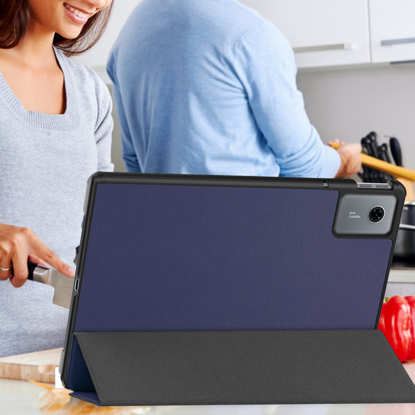 Etui z uchwytem na rysik do Lenovo Idea Tab 11 TB336FU TB336ZU ZAFR0378PL, granatowe