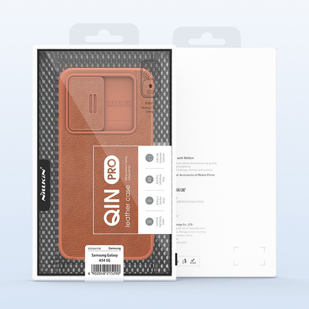 Etui Nillkin QIN Pro do Samsung Galaxy A54 4G/ 5G (Czerwone)