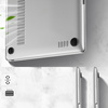 Puzdro Shell obal na Apple MacBook Air 13 13.6 M3 2024 / M4 2025, priehľadné - ochranné