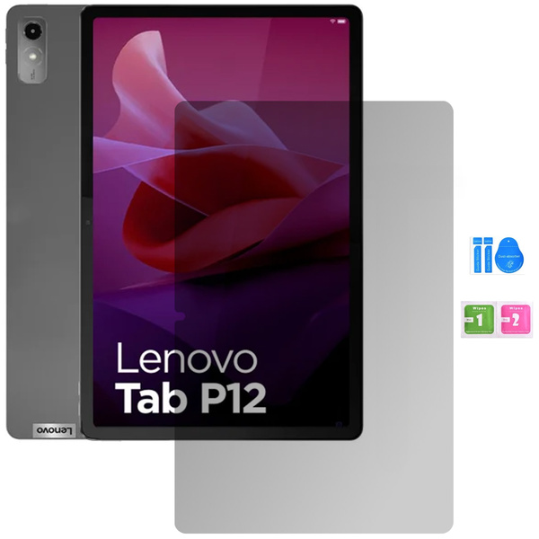 Tvrdené sklo na Lenovo Tab P12 12 / 7 TB-370FU TB-370XU - ochrana displeja 9H, plné krytie, oleofóbne