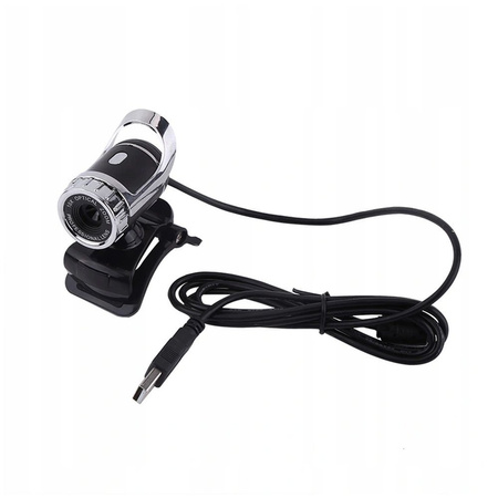 WebCam A859 Black with microphone - compact webcam for computer and laptop