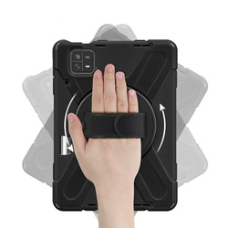 Puzdro pancierové Armor remienok na Xiaomi Mi Pad 6 / 6 Pro 2023 / 6 Pro, tmavomodré - ochranné so stojanom