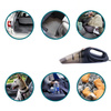 Caraymin HF2001 car vacuum cleaner - compact 120W with HEPA filter and tips