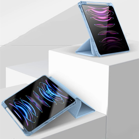 Puzdro Crystal na Apple iPad 10.9 10 Gen 2022 iPad 11 A16 11 Gen 2025, modré - ochranné