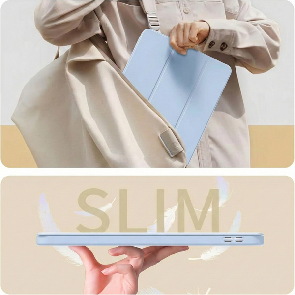 Etui Smart Pencil do iPad Air 13 M4 2026 Gen. 8/ Air 13 M3 2025 Gen. 7/ Air 13 M2 2024 Gen. 6 - ochronne, niebieskie