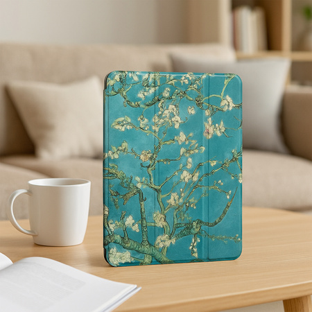 Etui Graficzne z klapką do Lenovo Tab K11 Plus 11.45 / Lenovo K11 Plus - ochronne z podstawką