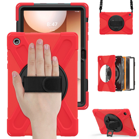 Etui do Samsung GALAXY TAB A11+ PLUS 10.9" 2025 A9+ Plus 2023 Pancerne z uchwytem