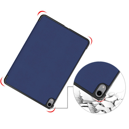 Etui Smart Case pokrowiec obudowa do iPad Air 11 Gen 6 2024 A2899 A2900, granatowe