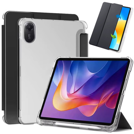Etui do Xiaomi Redmi Pad 2 11 2025 przezroczyste z miejscem na rysik / Redmi Pad 2 11 2025 - ochronne z podstawką