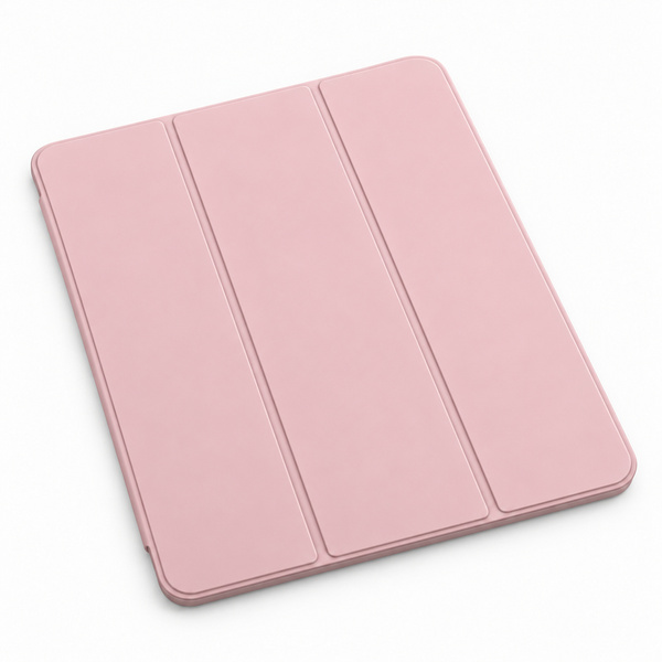 Etui Hard Crystal do Apple iPad Air 13 M4 M3 M2 2026/ 25/ 24 gen 8/ 7 z klapką - różowe