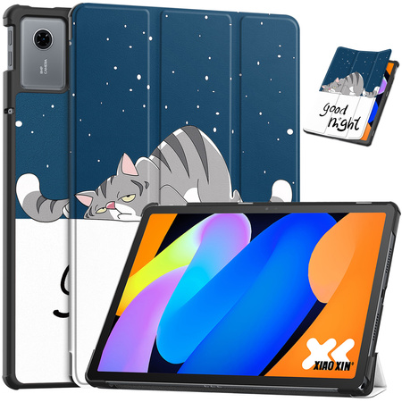 Puzdro grafické na Lenovo Idea Tab 11 s klapkou - ochranné so stojanom