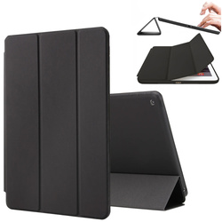 Etui Smart z magnetyczną z klapką do Apple iPad Air 2 9, czarne - ochronne z podstawką
