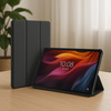 Puzdro Smart s klapkou na Lenovo Tab K11 Plus 11.45 / Lenovo K11 Plus, čierne - ochranné so stojanom