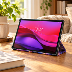 Etui graficzne do Lenovo Yoga Tab Plus 12.7 2025 TB520FU ZAEG0022PL z klapką i podstawką