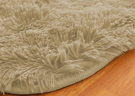 Shaggy Strado room carpet 100x150 CappuccinoCamel (Light brown)