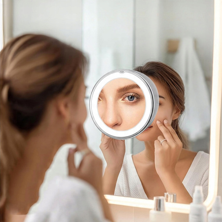 LED makeup magnifying mirror - FMM2