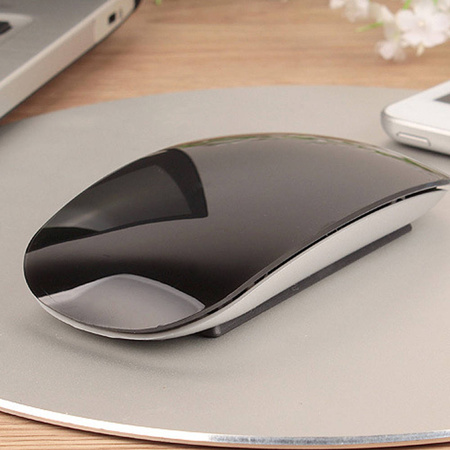 Mysz dotykowa bezprzewodowa Bluetooth 2.4GHz sensor optyczny lekka, biała