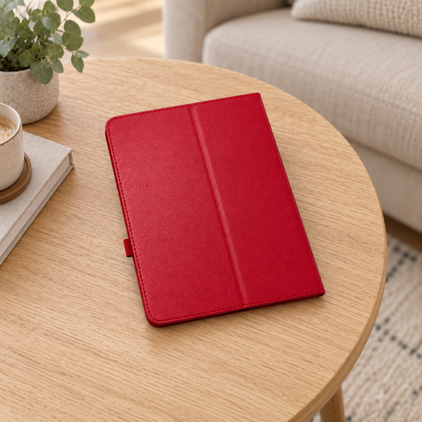 Etui obrotowe do Apple iPad 10.9 2022 gen 10 iPad 11 A16 2025 gen 11 - czerwone
