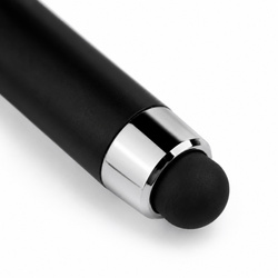 Precyzyjny rysik stylus pen do tabletu telefonu, dwustronny, czarny