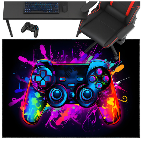 3D gaming carpet Strado ColorPad 100x150 cm modern with 3D effect for gamer's room