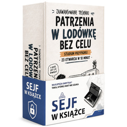 Sejf książka metalowa skrytka kasetka na pieniądze klucze biżuterię zegarki - Lodówka