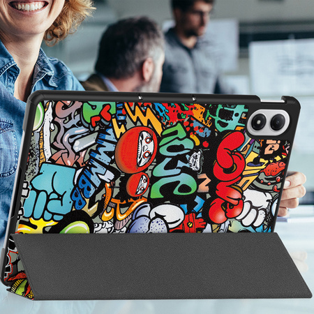 Etui do Xiaomi Redmi Pad 2 PRO 12.1 2025 / POCO Pad M1 graficzne SMART
