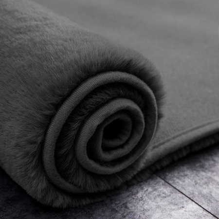 Koberec Rabbit 60x100 cm, sivý DeepGrey - mäkký do obývačky a spálne