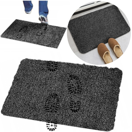 Strado Magiczna wycieraczka do butów 45x70 - Black
