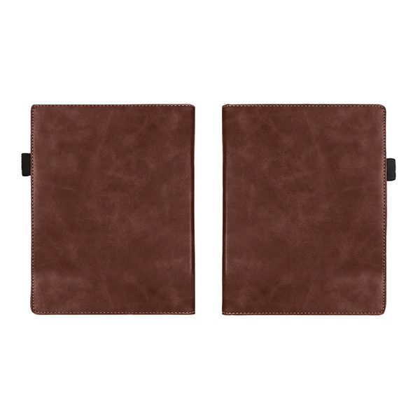 Etui z paskiem do Pocketbook Inkpad 4 / Color 2, brązowe - ochronne z podstawką