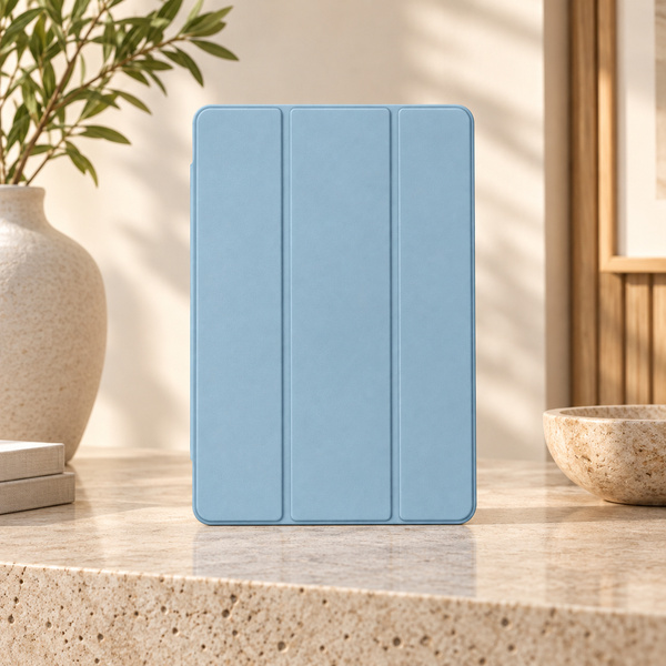 Etui do Galaxy Tab S10 Lite 10.9/ S10 FE/ S9 FE/ S9/ S8 z miejscem na rysik - niebieskie