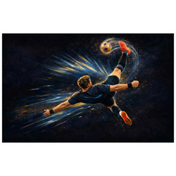 Dywan gamingowy 140x200 dla gracza mata pod fotel antypoślizgowy FootBall