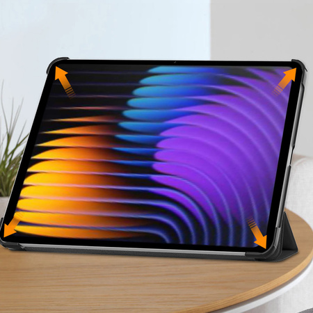 Puzdro Smart na Xiaomi Pad 7 / Pad 7 Pro 11 / Xiaomi Pad 7 Pro, čierne - ochranné so stojanom