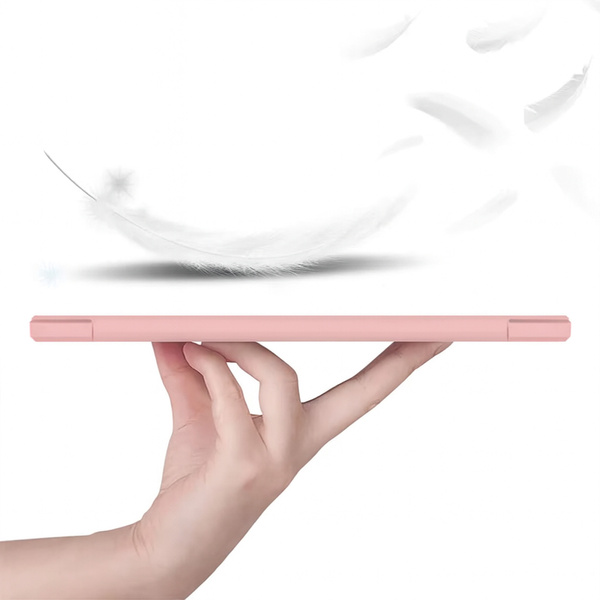 Etui Smart z uchwytem na rysik do Samsung Galaxy Tab S9 / S9 S10, różowe - ochronne z podstawką