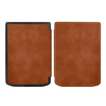 Etui Smart do Pocketbook Verse / Verse Pro 629 634, brązowe - ochronne z podstawką, dostęp do portów i przycisków