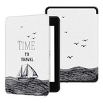 Etui Graficzne kolorowe do Kindle Paperwhite 4 Gen 10 2018 - ochronne z podstawką, dostęp do portów i przycisków