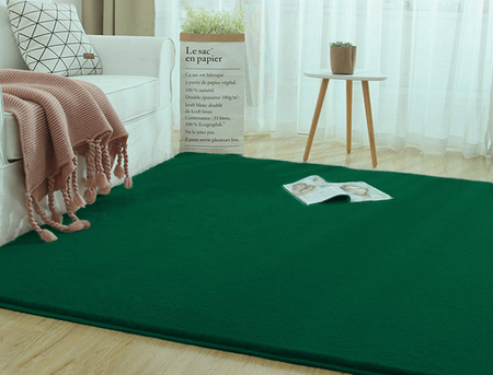 Rabbit Strado room rug 200x250 BottleGreen (Green)