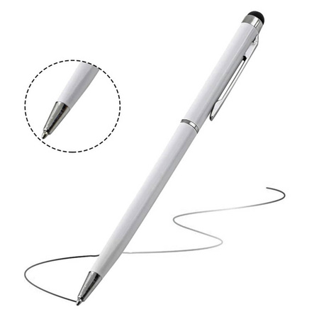 Precyzyjny rysik stylus pen do tabletu telefonu X1, biały
