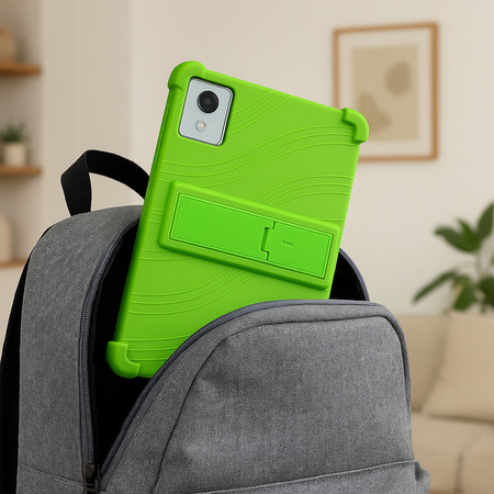 Puzdro pancierové Armor na Lenovo Tab K11 Plus 11.45 / Lenovo K11 Plus 2024 / K11 Plus, zelené - ochranné so stojanom